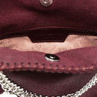 Stella McCartney Falabella Tiny Crossbody Bag - Bordeaux
