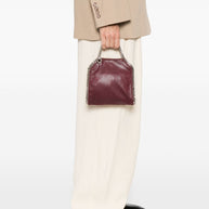 Stella McCartney Falabella Tiny Crossbody Bag - Bordeaux