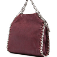 Stella McCartney Falabella Tiny Crossbody Bag - Bordeaux