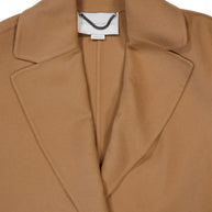 Stella McCartney Wool double-Breasted Coat Camel