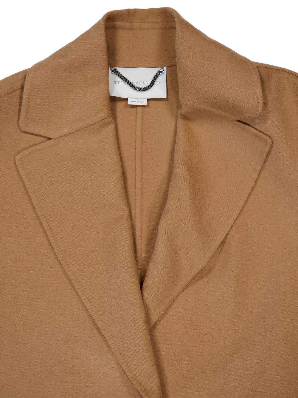 Stella McCartney Wool double-Breasted Coat Camel