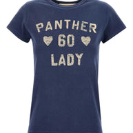 Valentino Printed Cotton T-shirt - Blue