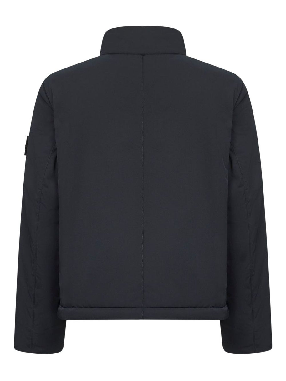 Stone Island Nylon Short Windbreaker - Black