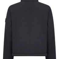 Stone Island Nylon Short Windbreaker - Black