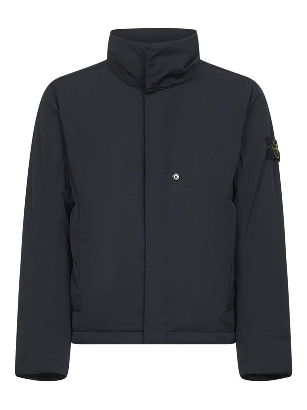 Stone Island Nylon Short Windbreaker - Black