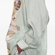 Zimmermann Coco Printed Silk Shirt