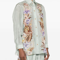 Zimmermann Coco Printed Silk Shirt