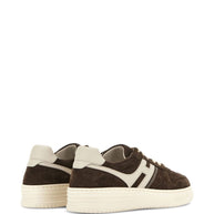 HOGAN PRE H630 Leather Sneakers - Brown