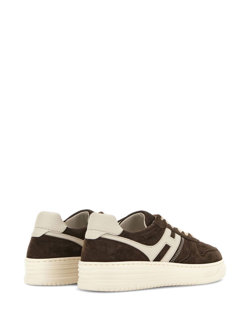 HOGAN PRE H630 Leather Sneakers - Brown