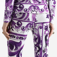 Dolce & Gabbana Maiolica Print Trousers
