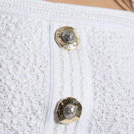 Balmain Tweed Top - White