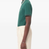 Valentino VLogo Signature Cotton Polo Shirt - Green