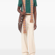 Valentino VLogo Signature Cotton Polo Shirt - Green