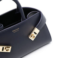 Ferragamo Logo-print Leather Tote Bag