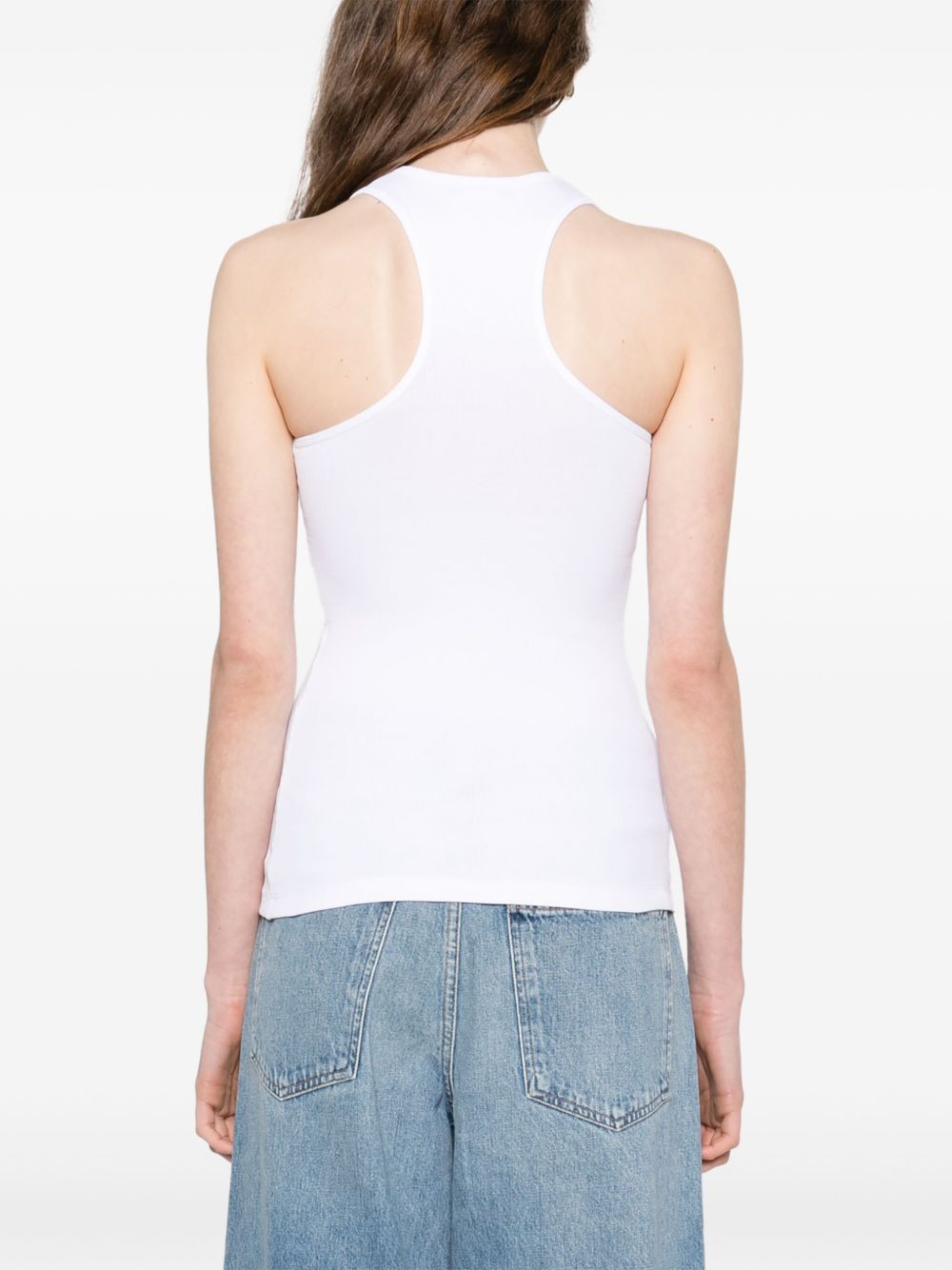 Stella McCartney  Slippery When Wet Tank Top  - White