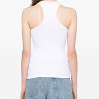 Stella McCartney  Slippery When Wet Tank Top  - White
