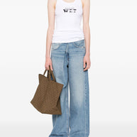 Stella McCartney  Slippery When Wet Tank Top  - White