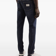 Dolce & Gabbana Denim Cotton Jeans - Blue