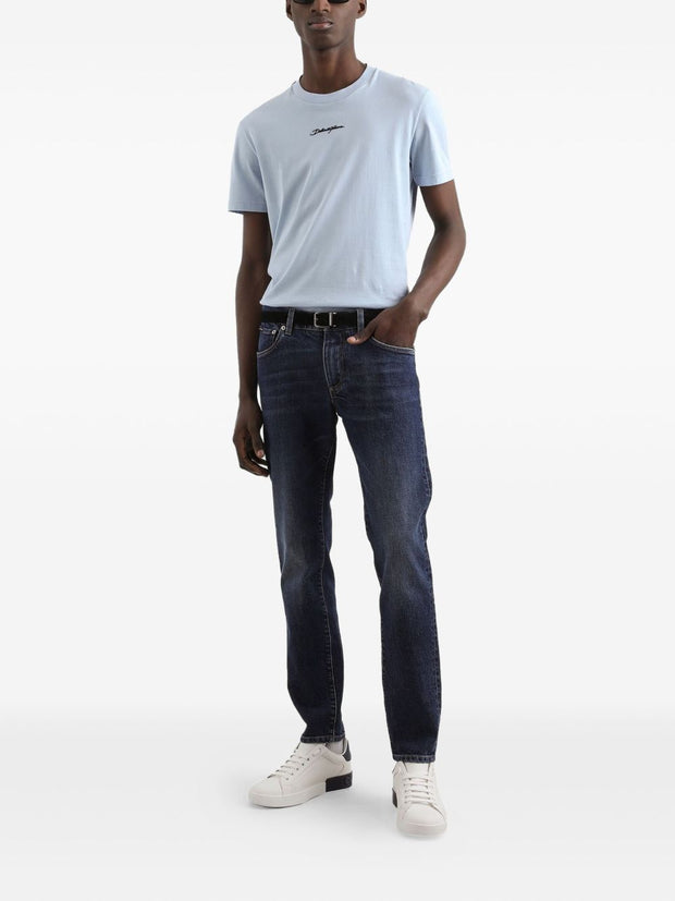 Dolce & Gabbana Denim Cotton Jeans - Blue