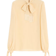 Valentino Silk Blouse - Beige
