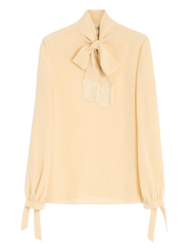 Valentino Silk Blouse - Beige