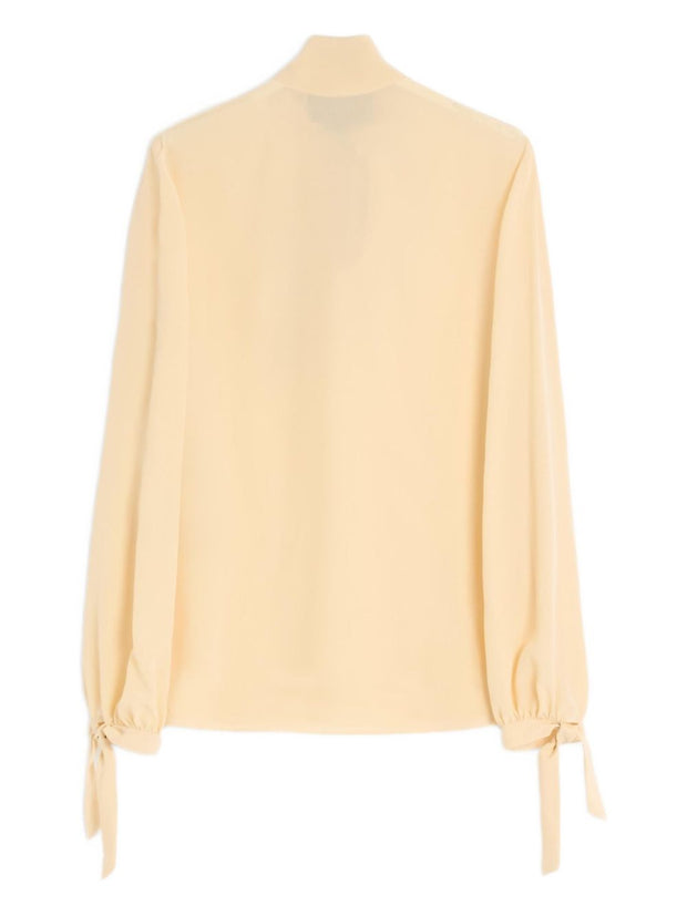 Valentino Silk Blouse - Beige