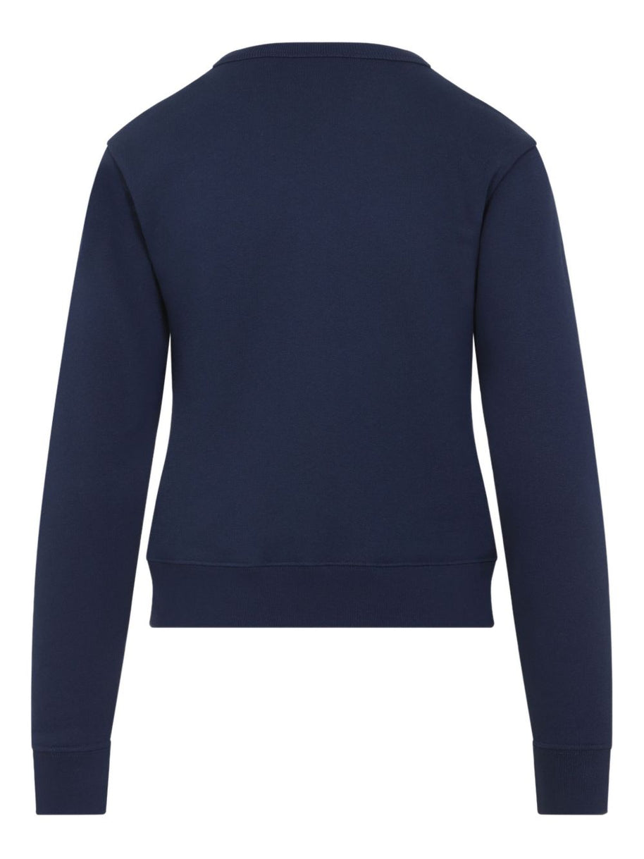 Valentino Chez Valentino Cotton Sweatshirt - Blue
