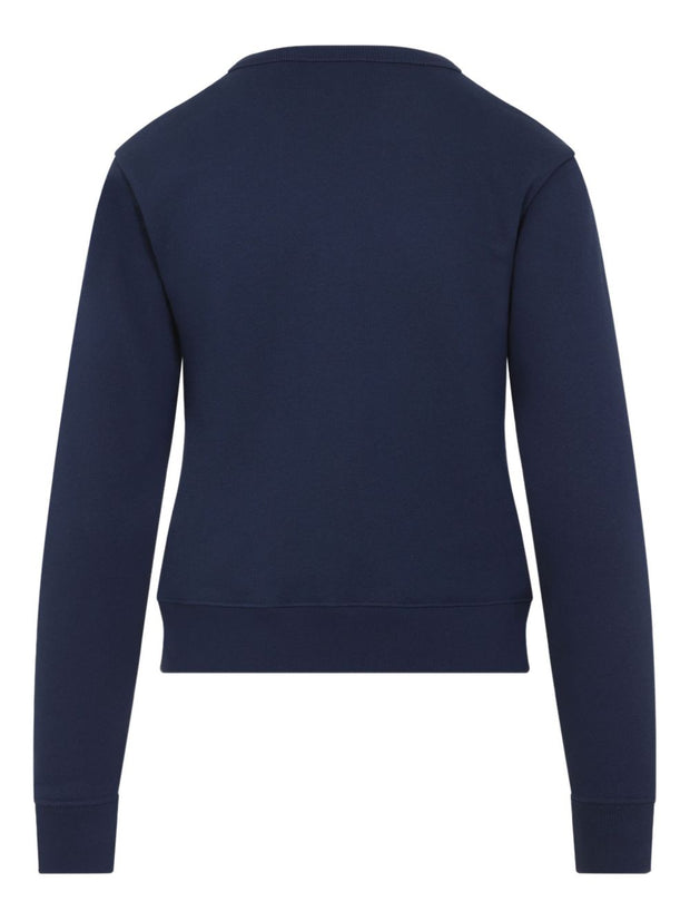 Valentino Chez Valentino Cotton Sweatshirt - Blue