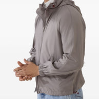 Brunello Cucinelli Water Resistant Blouson Jacket - Dove Grey