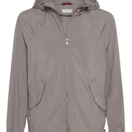 Brunello Cucinelli Water Resistant Blouson Jacket - Dove Grey