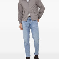 Brunello Cucinelli Water Resistant Blouson Jacket - Dove Grey