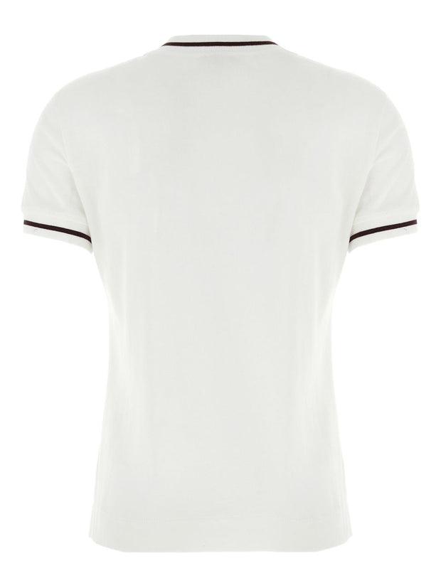 Brunello Cucinelli Logo Cotton T-shirt - White