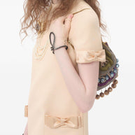 Valentino Short Crepe Couture Dress