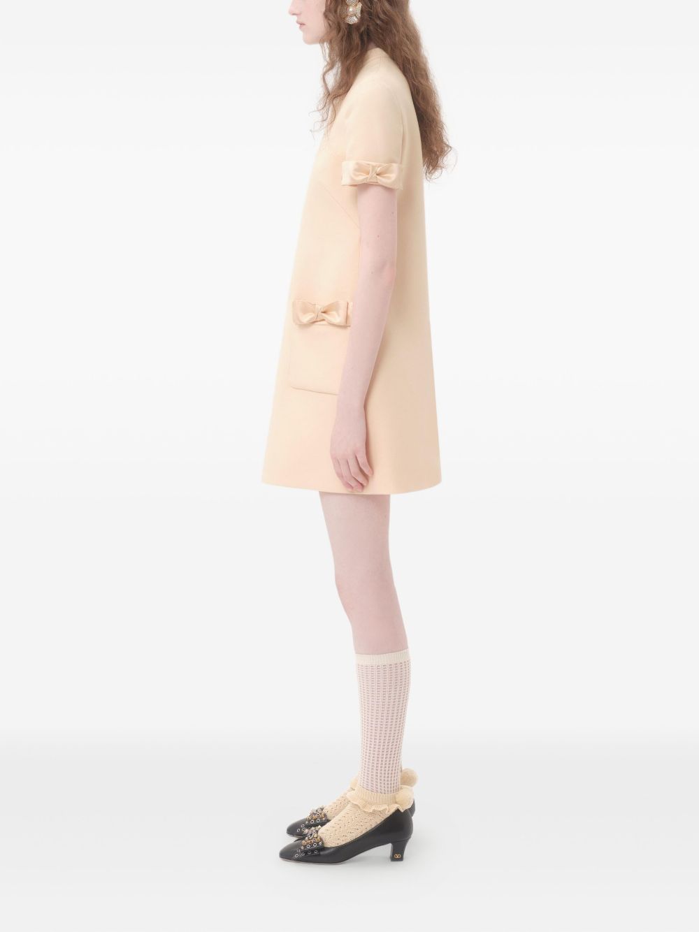Valentino Short Crepe Couture Dress