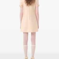 Valentino Short Crepe Couture Dress