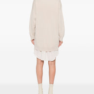 Brunello Cucinelli Cashmere Short Dress - Beige