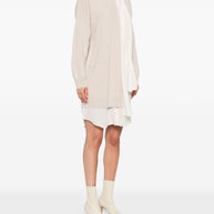 Brunello Cucinelli Cashmere Short Dress - Beige
