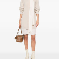 Brunello Cucinelli Cashmere Short Dress - Beige