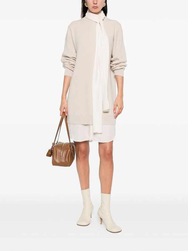 Brunello Cucinelli Cashmere Short Dress - Beige
