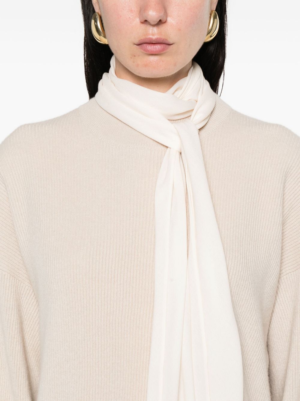 Brunello Cucinelli Cashmere Short Dress - Beige
