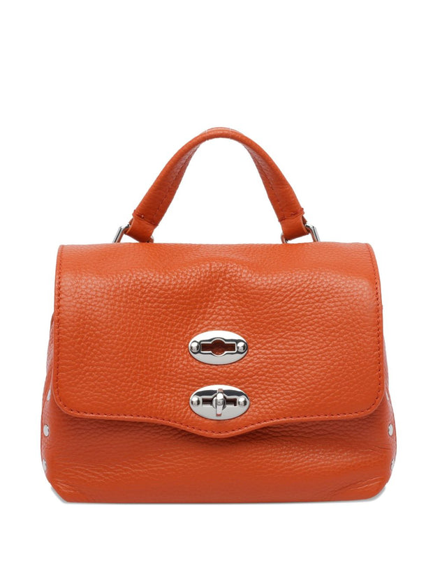 Zanellato Postina Daily Baby Leather Handbag - Orange