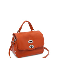 Zanellato Postina Daily Baby Leather Handbag - Orange