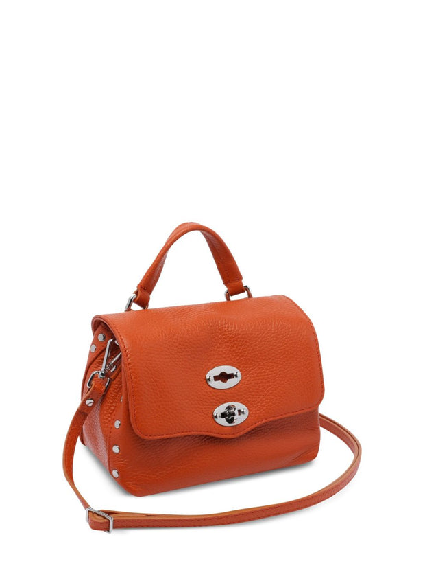 Zanellato Postina Daily Baby Leather Handbag - Orange