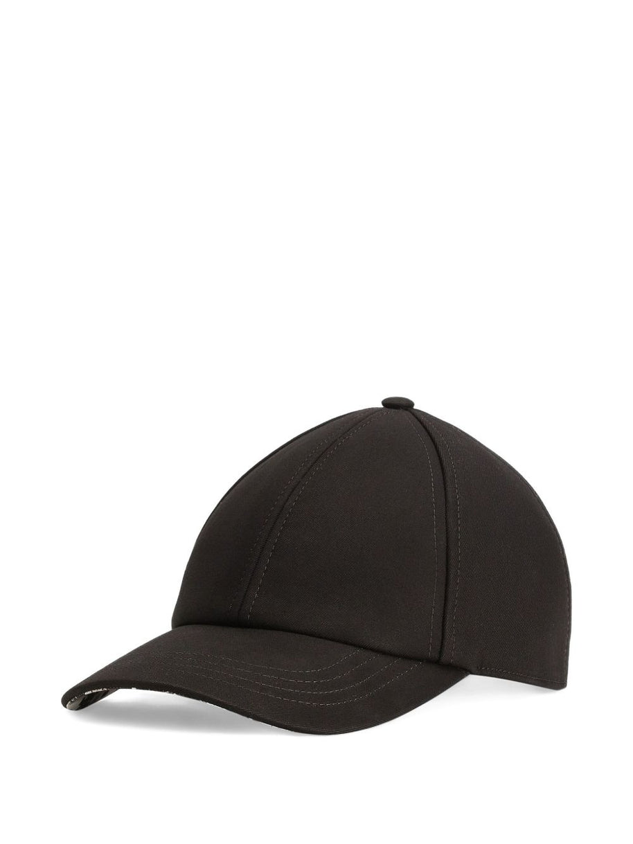 Dolce & Gabbana Cotton Baseball Cap - Black