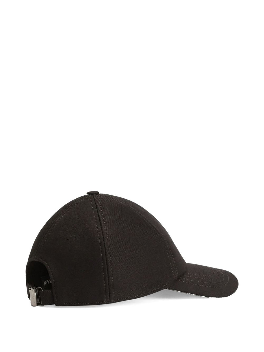 Dolce & Gabbana Cotton Baseball Cap - Black