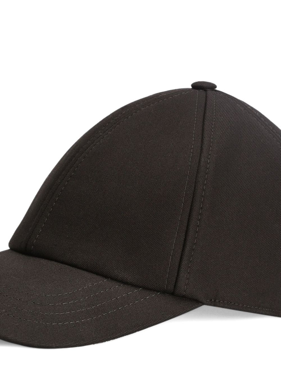 Dolce & Gabbana Cotton Baseball Cap - Black