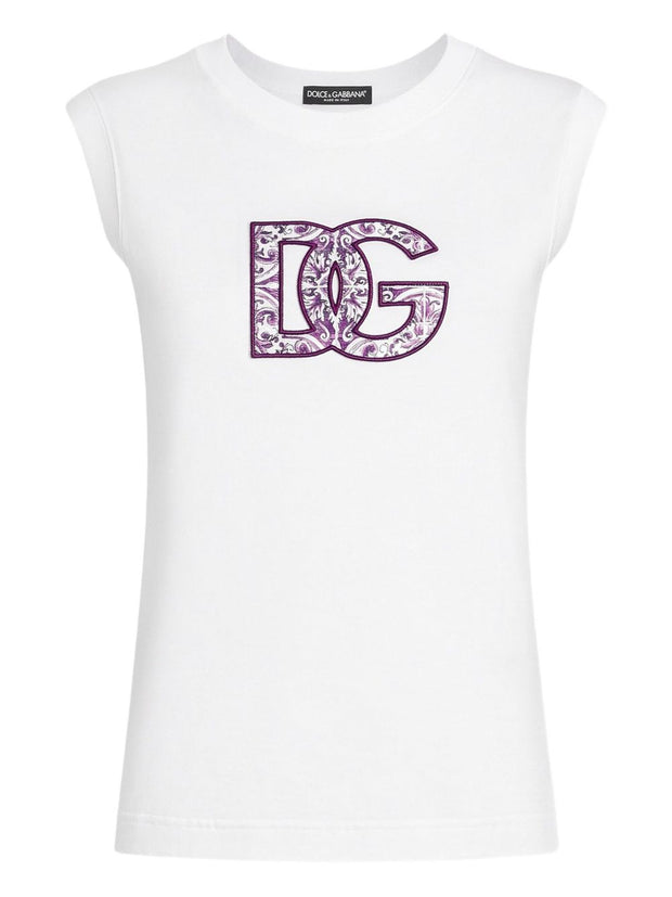 Dolce & Gabbana Logo Cotton T-shirt - White