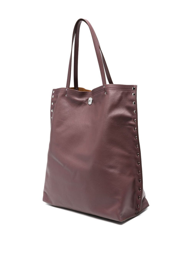 Zanellato A'Spasso Saeta Medium Leather Tote Bag - Red