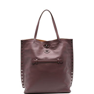 Zanellato A'Spasso Saeta Medium Leather Tote Bag - Red