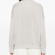 Brunello Cucinelli Cotton Crewneck Sweater - Grey